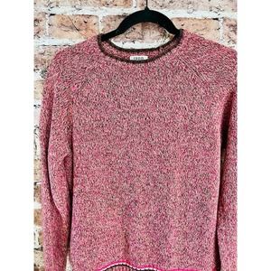 IZOD Crew Neck Long Sleeve Cotton Sweater